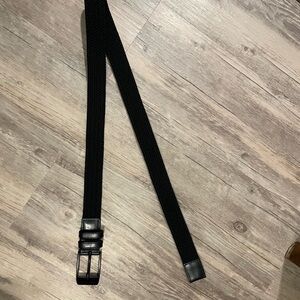 Men's Black Woven UA Belt